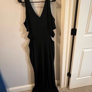 Express Black Cut Out Maxi